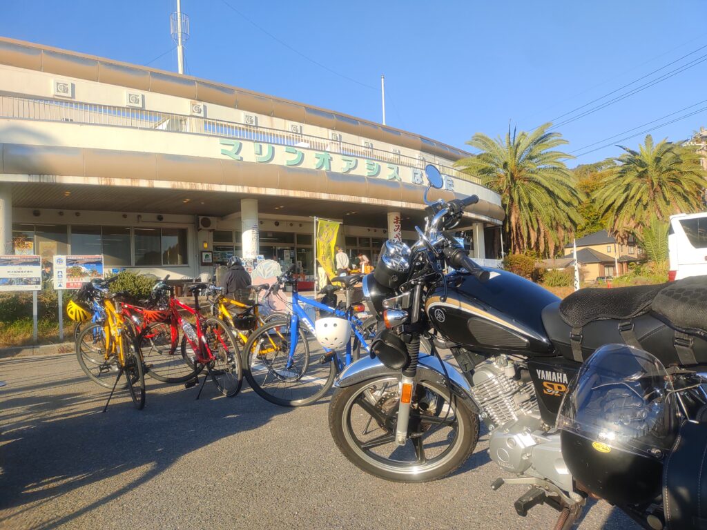 伯方SCパークとYB125SP